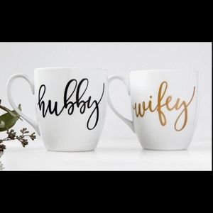 Hubby/Wifey Mug Duo